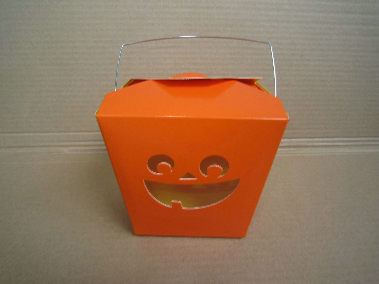 pumpkin lantern halloween box
