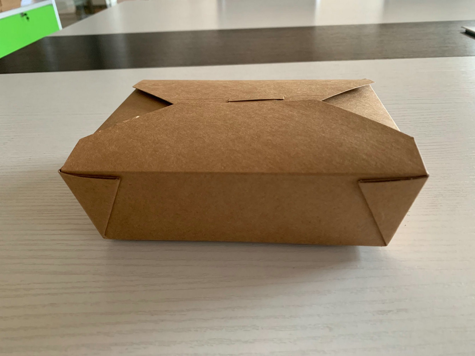 #1 kraft paper lunch box