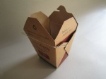 kraft paper noodle box