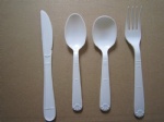 Heavy weight plastic disposable cutlery