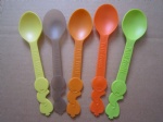 colored Yogurt spoon